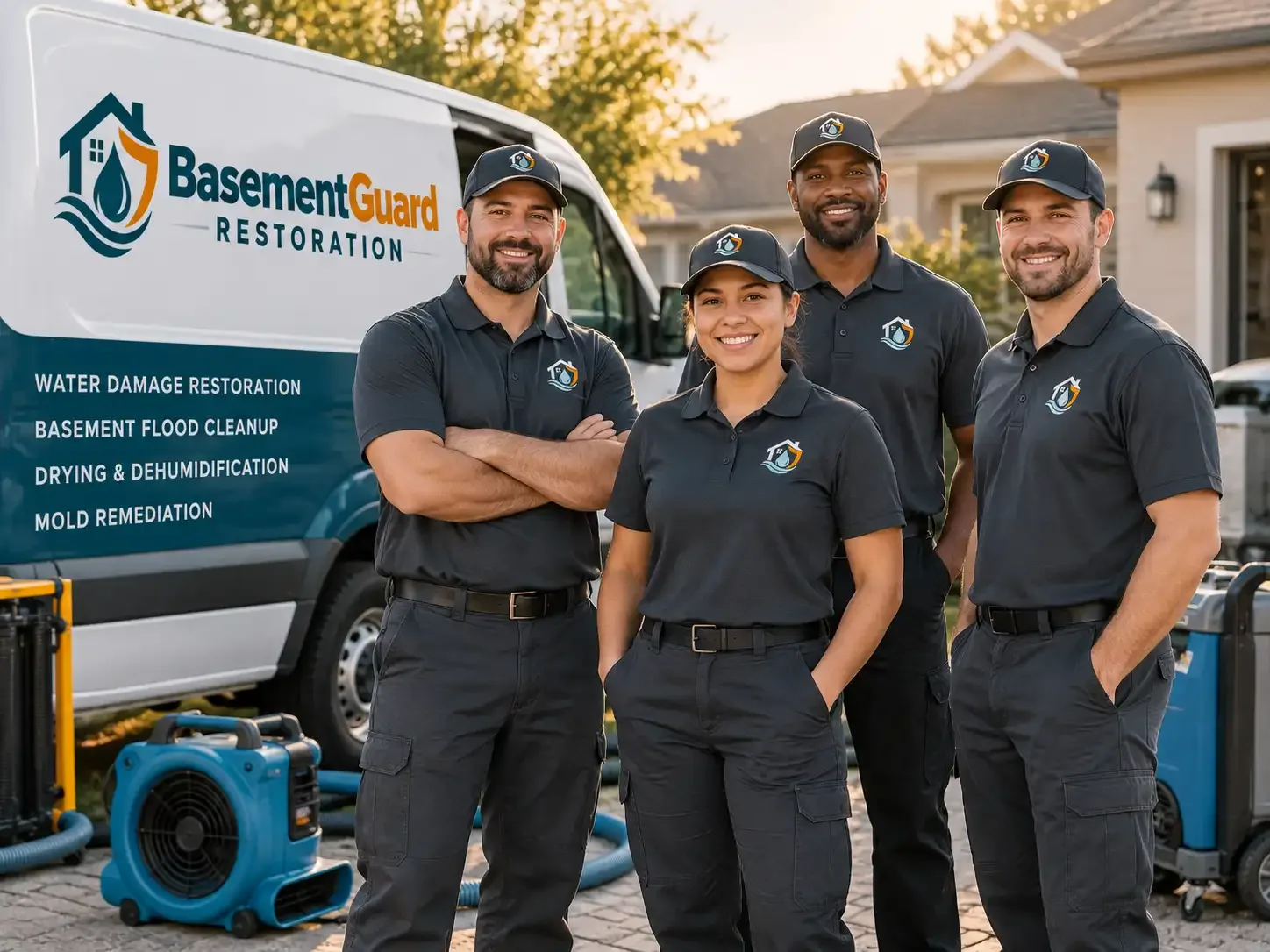 Basement Water Damage Restoration company in Palco, KS